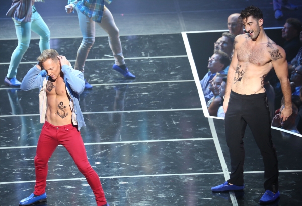 Photo Coverage: Brandon Rubendall & BROADWAY BARES Company Channels Elvis at ROCK HARD! Image