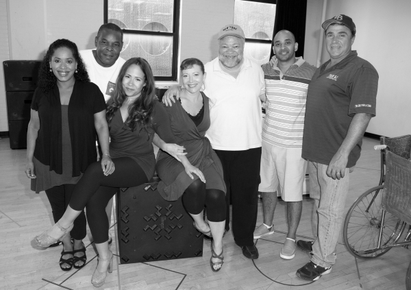 Photo Flash: In Rehearsal with Stephen Adly Guirgis' BETWEEN RIVERSIDE AND CRAZY at the Atlantic Image