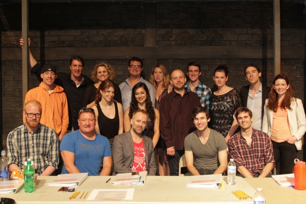 Photo Flash: In Rehearsal with the Cast of 'REVOLUTION IN THE ELBOW' at Minetta Lane Image