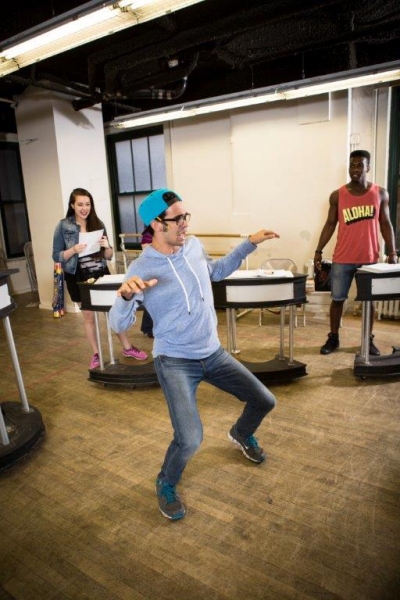 Photo Flash: Sneak Peak - In Rehearsal with NYMF's ACADEMIA NUTS Image