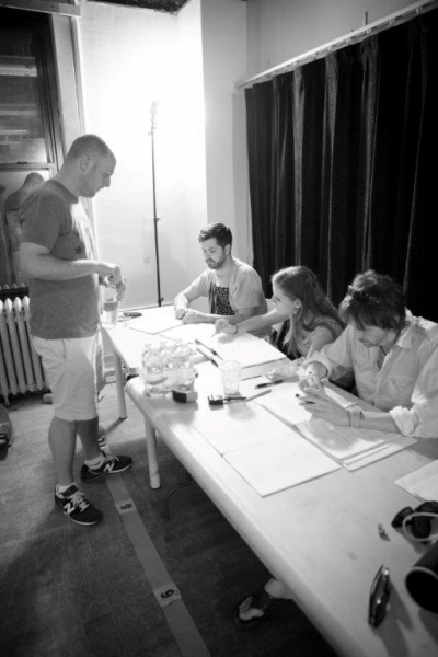 Photo Flash: Sneak Peak - In Rehearsal with NYMF's ACADEMIA NUTS Image