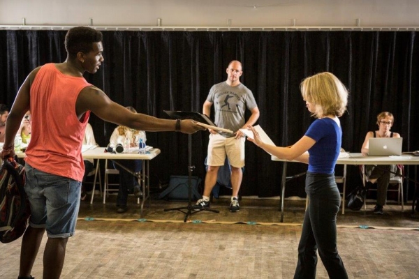 Photo Flash: Sneak Peak - In Rehearsal with NYMF's ACADEMIA NUTS Image