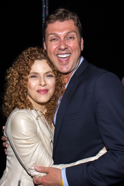 Photo Coverage: Bernadette Peters Visits Patti LaBelle at AFTER MIDNIGHT! Image