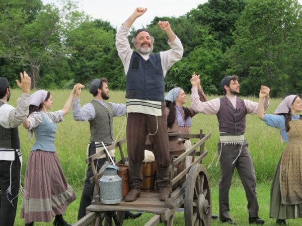 Photo Flash: Sneak Peek at Adam Heller and the Cast of Goodspeed's FIDDLER ON THE ROOF Image