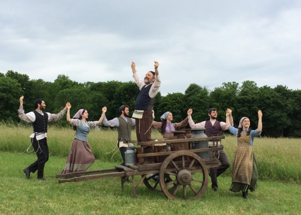 Photo Flash: Sneak Peek at Adam Heller and the Cast of Goodspeed's FIDDLER ON THE ROOF Image