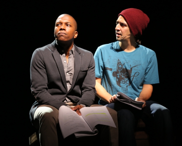 Photo Flash: First Look at Lin-Manuel Miranda, Leslie Odom Jr. and Karen Olivo in Encores! TICK, TICK... BOOM! Image