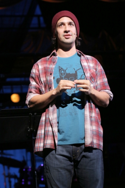 Photo Flash: First Look at Lin-Manuel Miranda, Leslie Odom Jr. and Karen Olivo in Encores! TICK, TICK... BOOM! Image