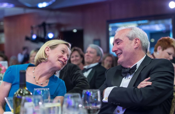 Meredith Rothrock and honoree Ray Rothrock Photo