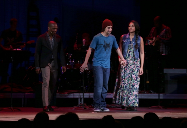 Photo Coverage: Lin-Manuel Miranda, Leslie Odom Jr. and Karen Olivo Take Opening Night Bows in TICK, TICK... BOOM! Image
