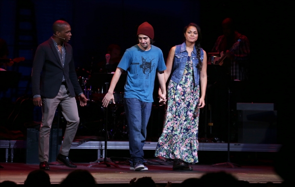 Photo Coverage: Lin-Manuel Miranda, Leslie Odom Jr. and Karen Olivo Take Opening Night Bows in TICK, TICK... BOOM! Image