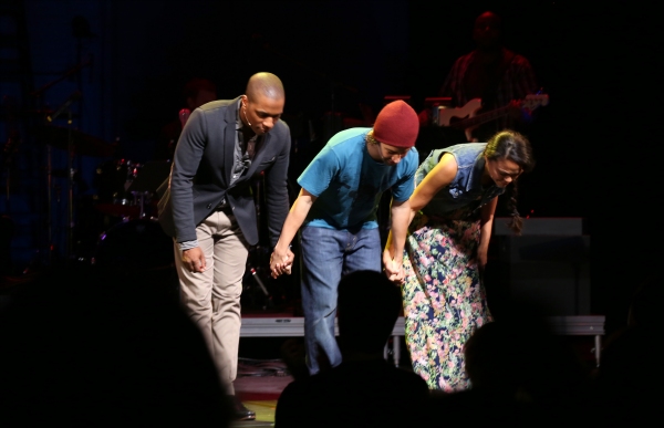 Photo Coverage: Lin-Manuel Miranda, Leslie Odom Jr. and Karen Olivo Take Opening Night Bows in TICK, TICK... BOOM! Image