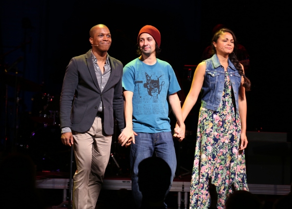 Photo Coverage: Lin-Manuel Miranda, Leslie Odom Jr. and Karen Olivo Take Opening Night Bows in TICK, TICK... BOOM! Image