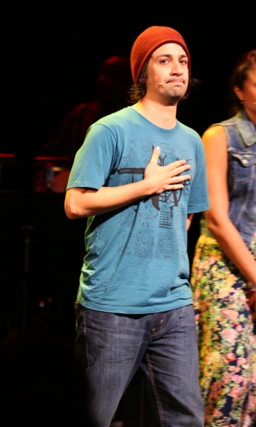 Photo Coverage: Lin-Manuel Miranda, Leslie Odom Jr. and Karen Olivo Take Opening Night Bows in TICK, TICK... BOOM! Image