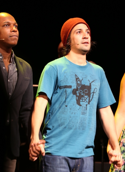 Photo Coverage: Lin-Manuel Miranda, Leslie Odom Jr. and Karen Olivo Take Opening Night Bows in TICK, TICK... BOOM! Image