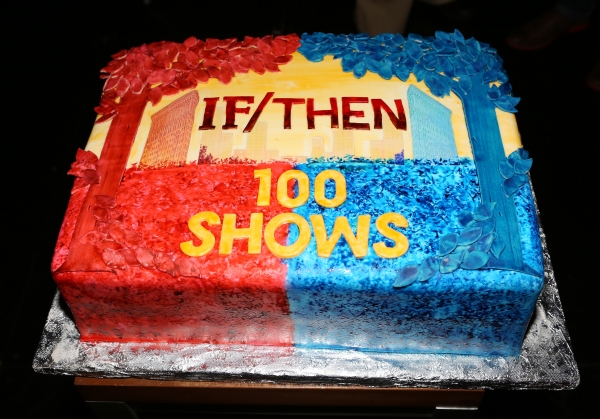 Photo Coverage: Idina Menzel & IF/THEN Cast Celebrate 100th Performance at Richard Rodgers Theatre! Image
