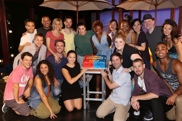 Photo Coverage: Idina Menzel & IF/THEN Cast Celebrate 100th Performance at Richard Rodgers Theatre! Image