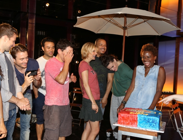 Photo Coverage: Idina Menzel & IF/THEN Cast Celebrate 100th Performance at Richard Rodgers Theatre! Image
