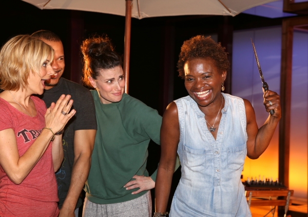 Photo Coverage: Idina Menzel & IF/THEN Cast Celebrate 100th Performance at Richard Rodgers Theatre! Image