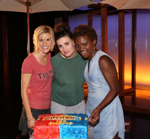 Photo Coverage: Idina Menzel & IF/THEN Cast Celebrate 100th Performance at Richard Rodgers Theatre! Image