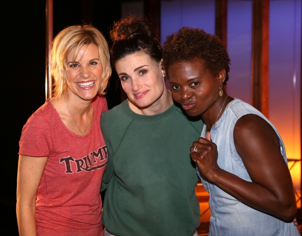 Photo Coverage: Idina Menzel & IF/THEN Cast Celebrate 100th Performance at Richard Rodgers Theatre! Image