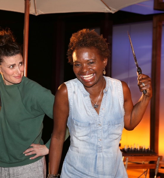 Idina Menzel and LaChanze  Photo