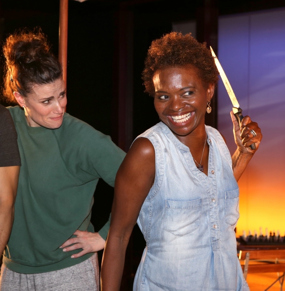 Idina Menzel and LaChanze  Photo