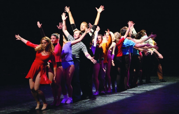 Photo Flash: First Look at Kate Levering, Jenifer Foote and More in A CHORUS LINE at Wells Fargo Pavilion at Music Circus Image