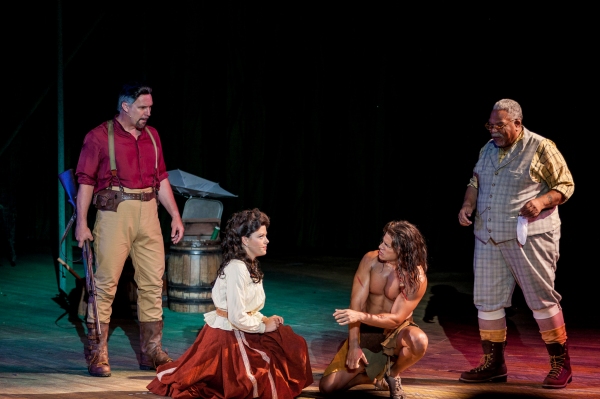 Photo Flash: First Look at Nicholas Rodriguez, Kate Rockwell, Quentin Earl Darrington & More in TARZAN at the Muny! Image