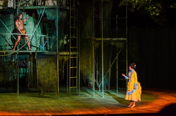 Photo Flash: First Look at Nicholas Rodriguez, Kate Rockwell, Quentin Earl Darrington & More in TARZAN at the Muny! Image