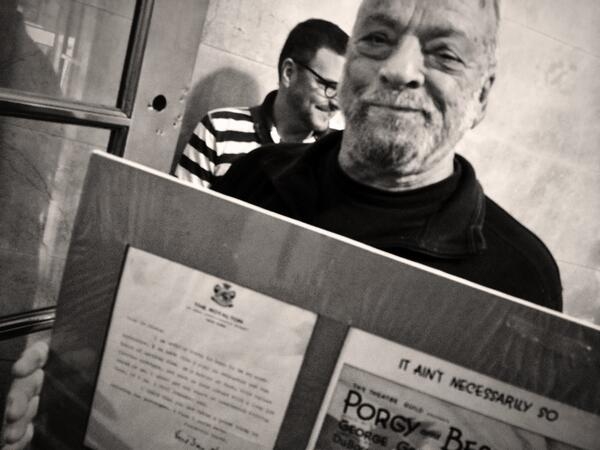 Photo Flash: Stephen Sondheim Attends Tonight's Performance of Encores! TICK, TICK...BOOM! Image