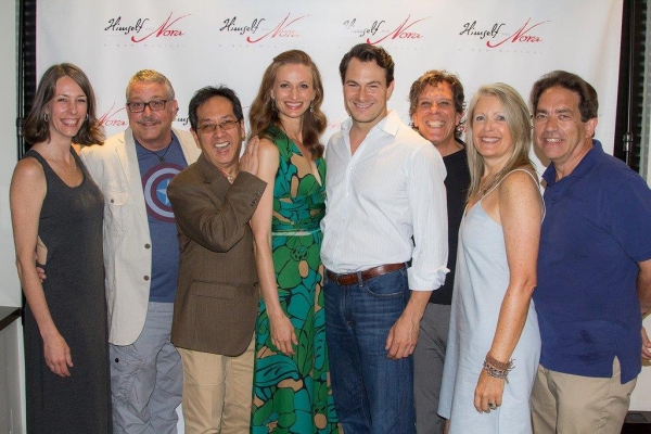 Photo Flash: Matt Bogart, Jessica Burrows, David Arthur, Jonathan Brielle and More at Release Party for HIMSELF AND NORA Cast Recording  Image