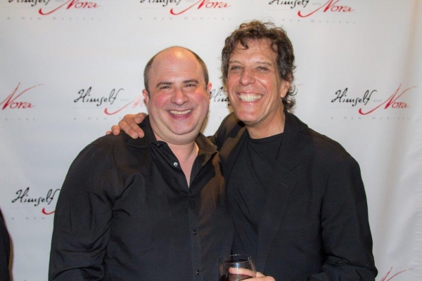 Musical director James Sampliner and Jonathan Brielle Photo