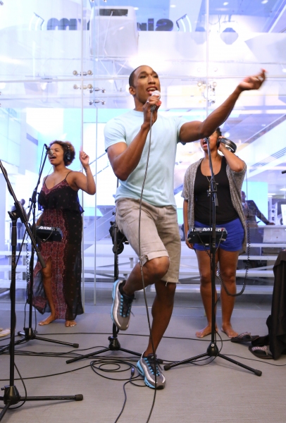Photo Coverage: Inside Soundcheck for MIGHTY REAL Live at Sirius XM Radio Image