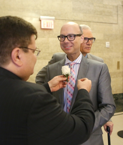 Photo Coverage: A Broadway Wedding! Richard and Preston Ridge Tie the Knot Image
