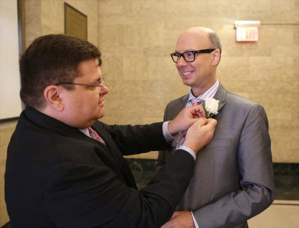 Photo Coverage: A Broadway Wedding! Richard and Preston Ridge Tie the Knot Image
