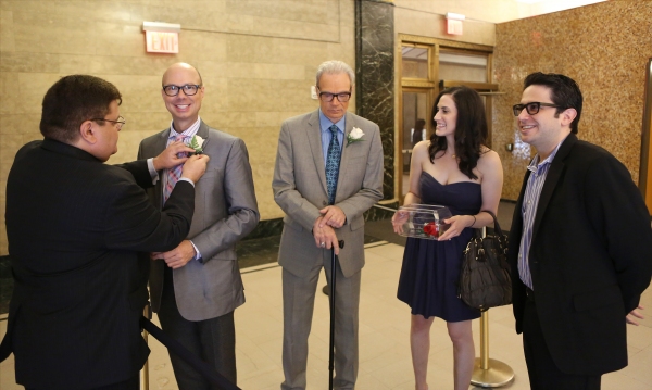 Photo Coverage: A Broadway Wedding! Richard and Preston Ridge Tie the Knot Image