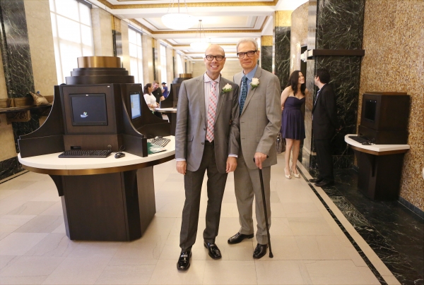 Photo Coverage: A Broadway Wedding! Richard and Preston Ridge Tie the Knot Image