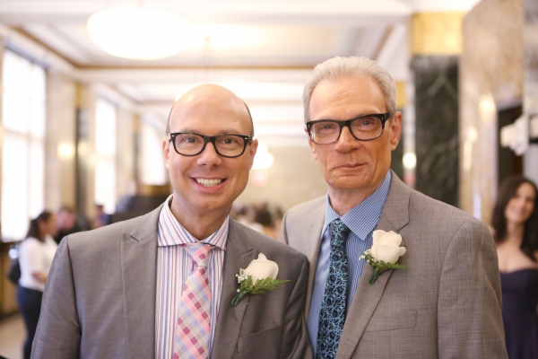 Photo Coverage: A Broadway Wedding! Richard and Preston Ridge Tie the Knot Image
