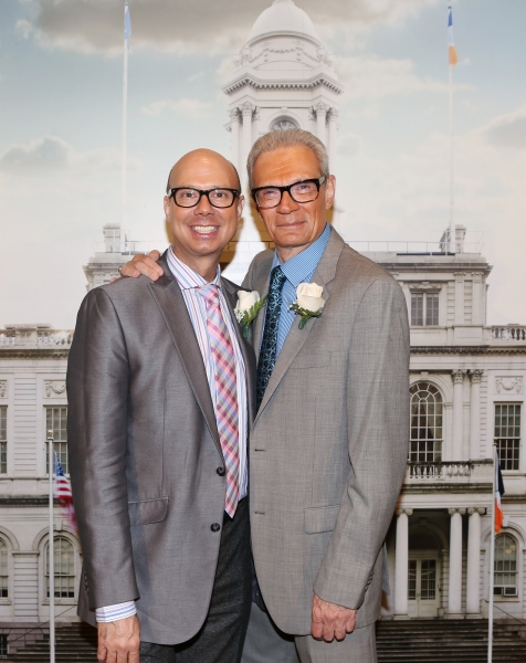 Photo Coverage: A Broadway Wedding! Richard and Preston Ridge Tie the Knot Image