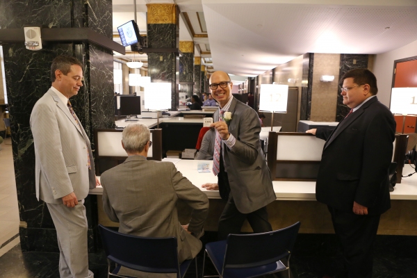 Photo Coverage: A Broadway Wedding! Richard and Preston Ridge Tie the Knot Image
