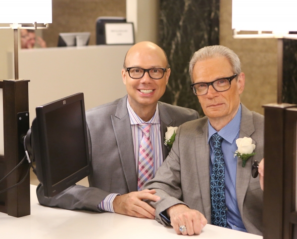 Photo Coverage: A Broadway Wedding! Richard and Preston Ridge Tie the Knot Image