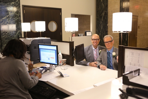 Photo Coverage: A Broadway Wedding! Richard and Preston Ridge Tie the Knot Image