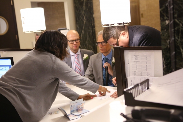 Photo Coverage: A Broadway Wedding! Richard and Preston Ridge Tie the Knot Image