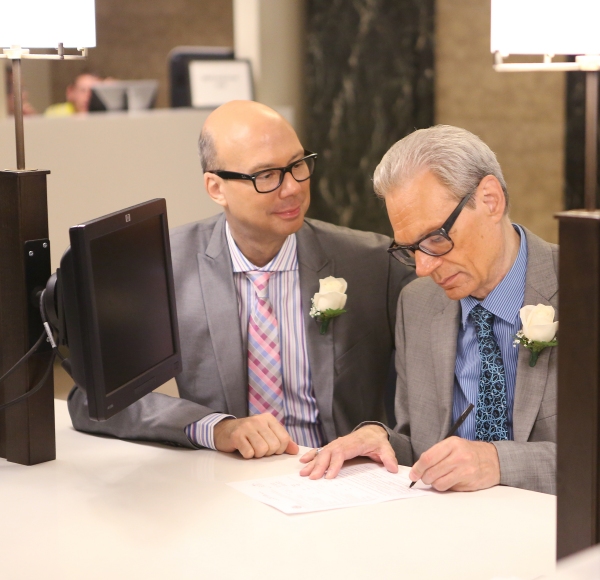 Photo Coverage: A Broadway Wedding! Richard and Preston Ridge Tie the Knot Image