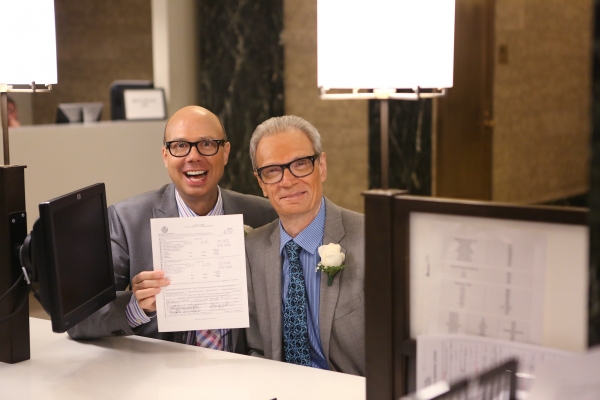 Photo Coverage: A Broadway Wedding! Richard and Preston Ridge Tie the Knot Image