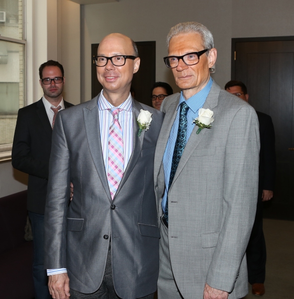 Photo Coverage: A Broadway Wedding! Richard and Preston Ridge Tie the Knot Image