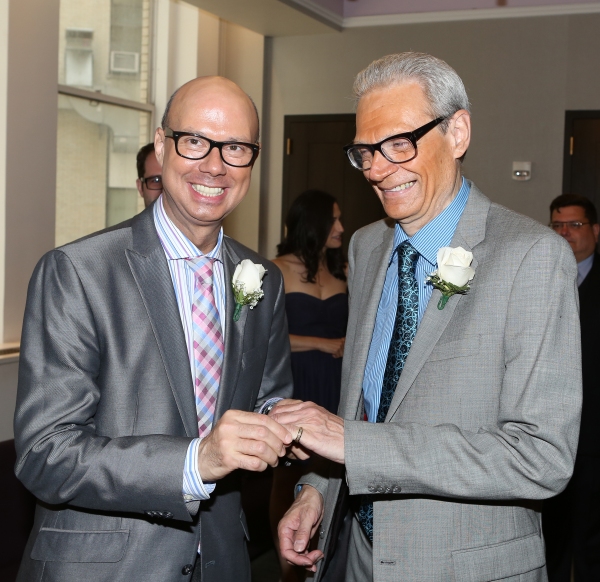 Photo Coverage: A Broadway Wedding! Richard and Preston Ridge Tie the Knot Image
