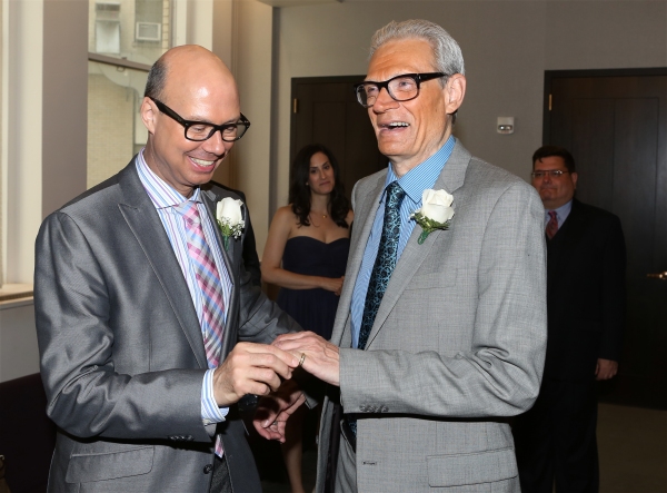 Photo Coverage: A Broadway Wedding! Richard and Preston Ridge Tie the Knot Image