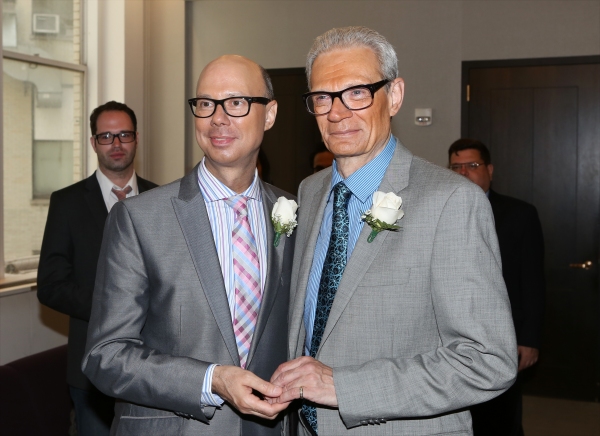 Photo Coverage: A Broadway Wedding! Richard and Preston Ridge Tie the Knot Image