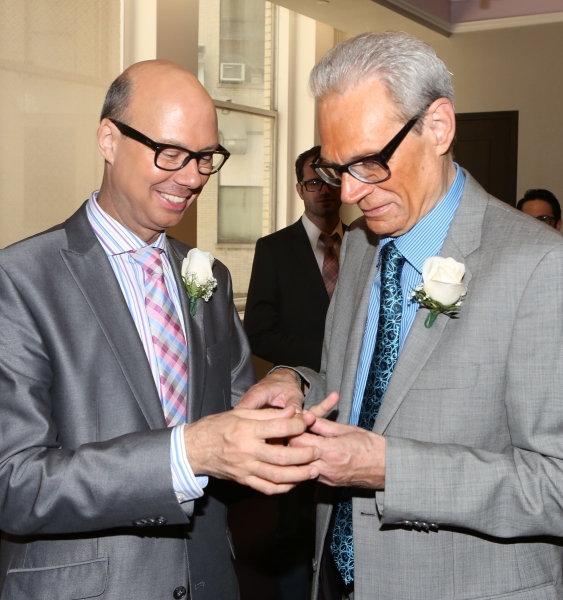 Photo Coverage: A Broadway Wedding! Richard and Preston Ridge Tie the Knot Image
